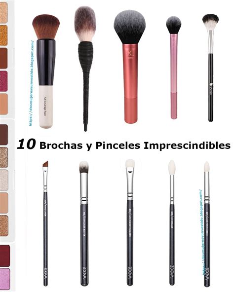 Brochas Y Pinceles Imprescindibles Para Un Kit Basico Dos Mujeres