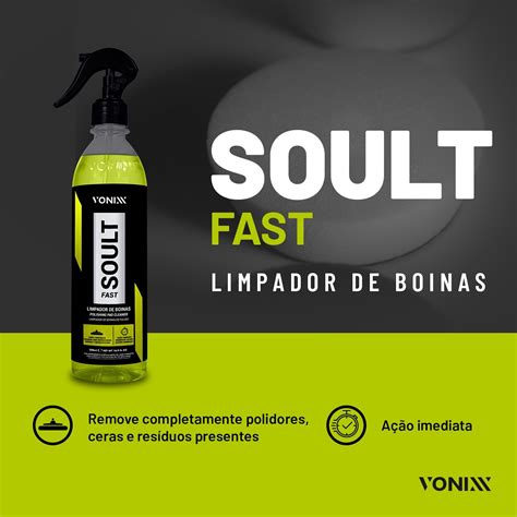 Soult Fast Limpador De Boina Para Polimento Vonixx Ml Bordi Pe As