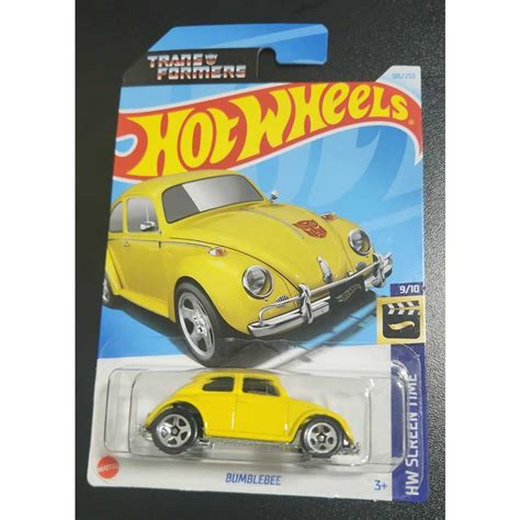 Bumblebee Transformers Hw Screen Time Hot Wheels Lote K Htb