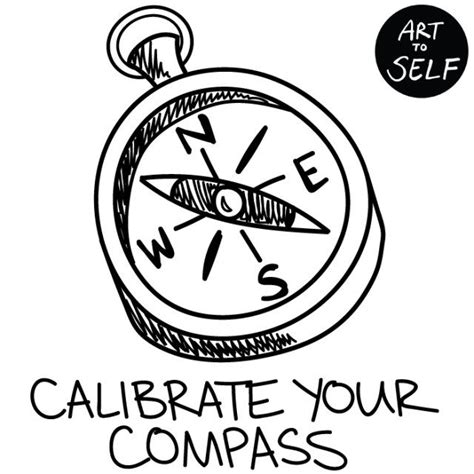 Calibrate Your Compass Art To Self Compass Art How To Draw Hands