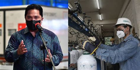 Erick Thohir Dorong Krakatau Steel Tingkatkan Suplai Oksigen Gratis