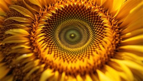sunflower golden spiral image sunflower fibonacci spiral