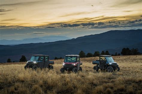 Polaris Full Size Ranger Lineup Atv Trail Rider Magazine