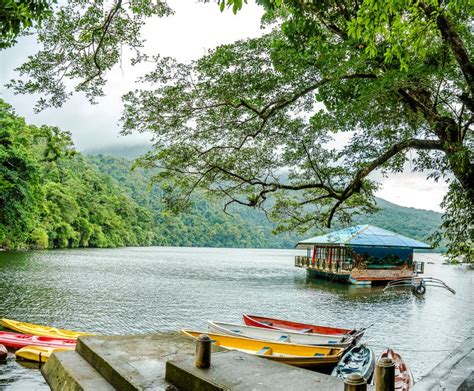 Serene Bulusan Lake at Sorsogon, Philippines Stock Photo - Image of ...