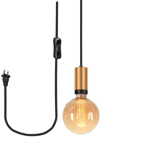 Buy Next Glow 10ft Pendant Light Cord Vintage Socket And Woven Fabric