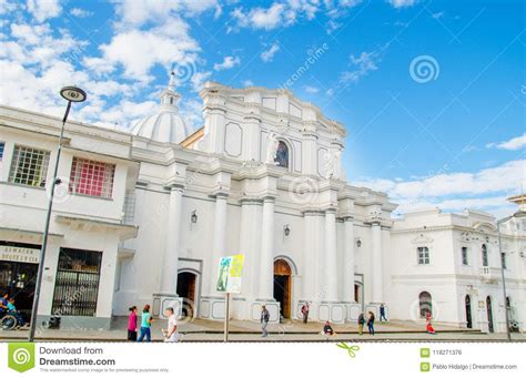 POPAYAN COLOMBIA 6 DE FEBRERO DE 2018 Ora De La Asunci N Catedral