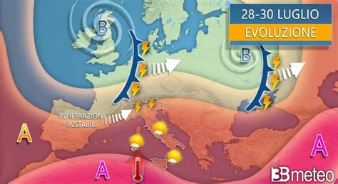 Meteo Sabato E Domenica Caldo E Temporali Temperature In Aumento Al