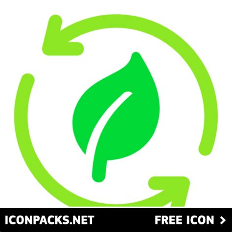 Free Ecology Sustainable Green Leaf Svg Png Icon Symbol Download Image