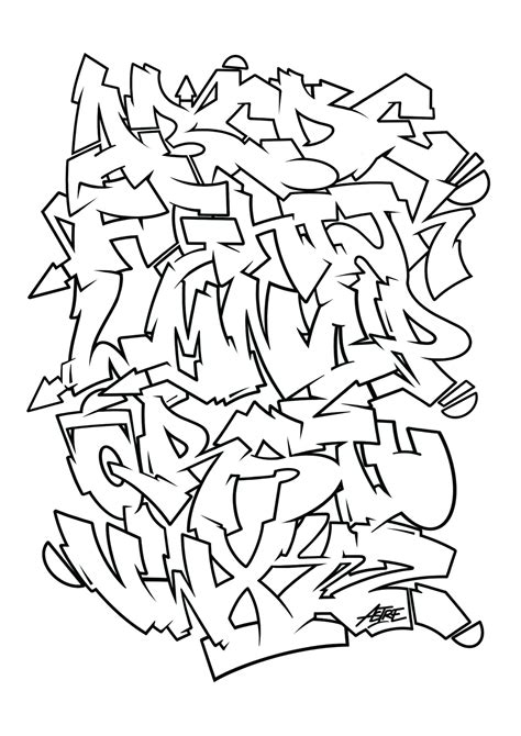 Graffiti Alphabet - Etsy