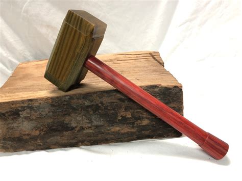 FULL SIZE - Thor's Hammer Woodworking Mallet Mjolnir from Exotic Wood – King's Fine Woodworking Inc