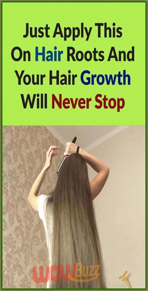 Just Apply This On Your Hair Roots Hair Grow Long Hair Hair Growing