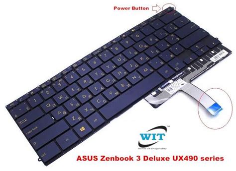 Laptop Keyboard For Asus Zenbook Deluxe Ux Ux U Ux Ua Series