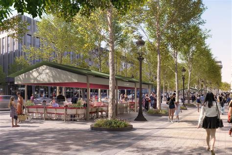 Voici à quoi ressembleront les futures terrasses des Champs Elysées