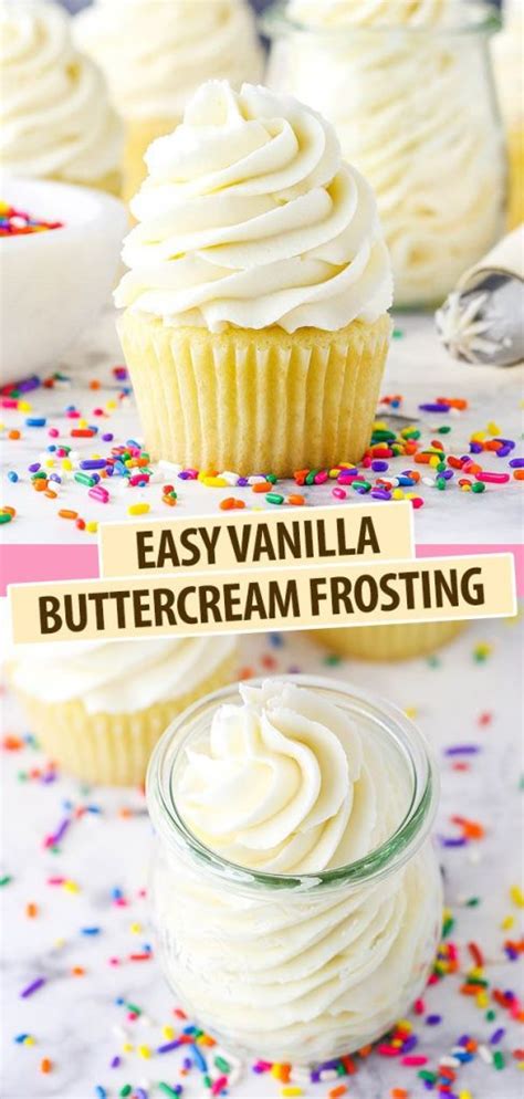 Easy Vanilla Frosting Without Heavy Cream Food Recipe Story