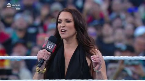 Stephanie Mcmahon Appears At Wwe Wrestlemania 40 Night Two