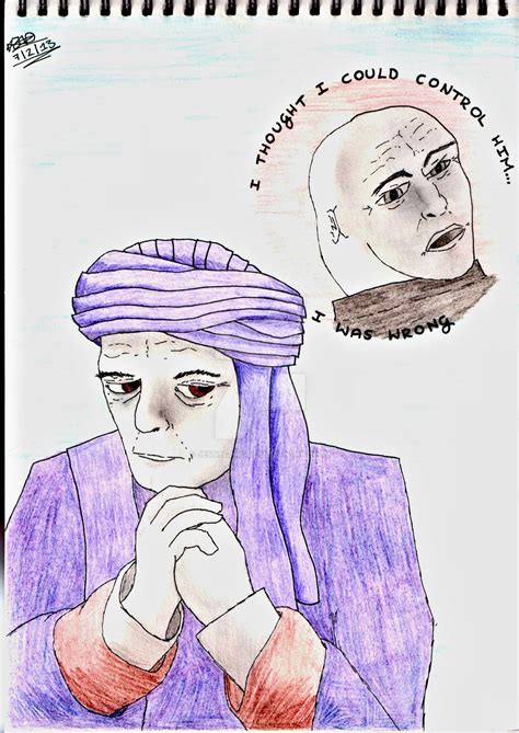 Quirrell and Voldemort by JessieCowgirl on DeviantArt