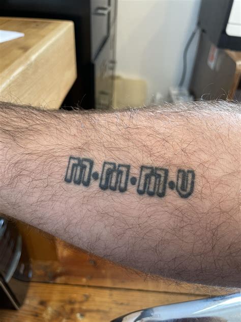 3005 Roman Numeral Custom Tattoo : r/donaldglover