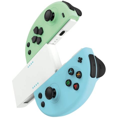 Gioteck JC 20 Mandos Joy Con Azul Verde Para Nintendo Switch