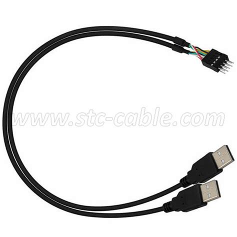 9 Pin Usb Motherboard Male Header To Single Usb Type A Male 51 Off