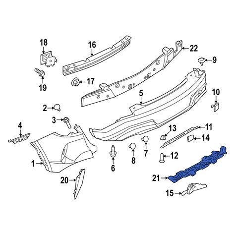 Infiniti Oe Vg A Rear Lower Liftgate Motion Sensor Bracket