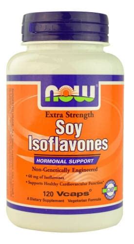 NOW Foods Soy Isoflavones Extra Strength, 120 Vcaps® - Kroger