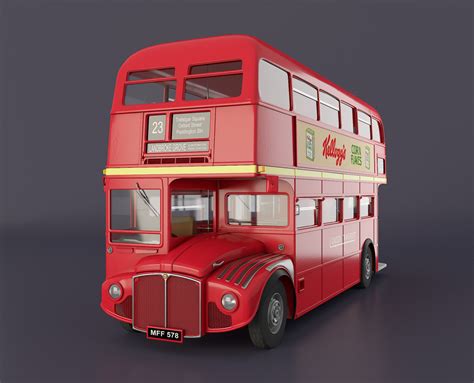 3d model london bus