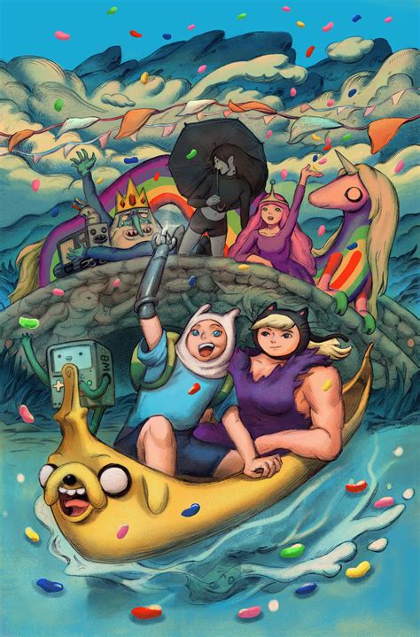 Adventure Time Variant Covers #7-12 :: Behance