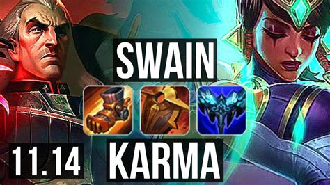 Swain Varus Vs Karma Ezreal Support Rank Swain Kr