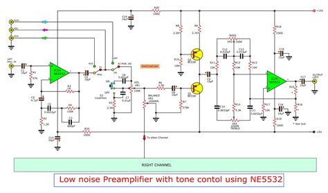 4558 Preamplifier Circuit Diagram Ic 4558 Audio Circuit Diag