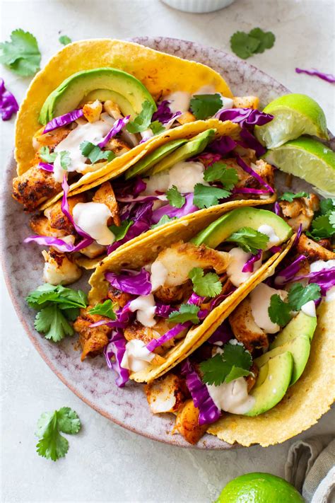 Easy Fish Tacos The Best Fish Taco Recipe With Fish Taco Sauce