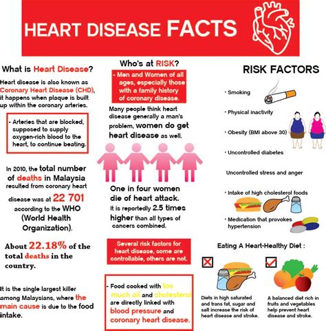 Heart Disease Infographic 2nd by afzsketchart on DeviantArt