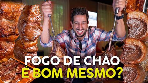 Netão foi comer Rodízio no Fogo de Chão Será que foi bom Netão Bom