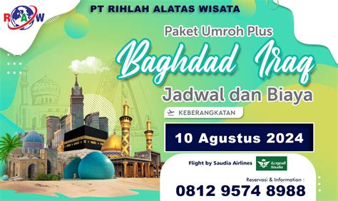 Umroh Baghdad Irak Agustus Rihlah Alatas Wisata