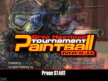 Buy Greg Hastings Tournament Paintball Xbox Cd Cheap Game Price Eneba