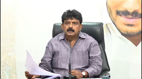 Live Former Minister Sri Perni Venkatramaiah Nani Press Meet From