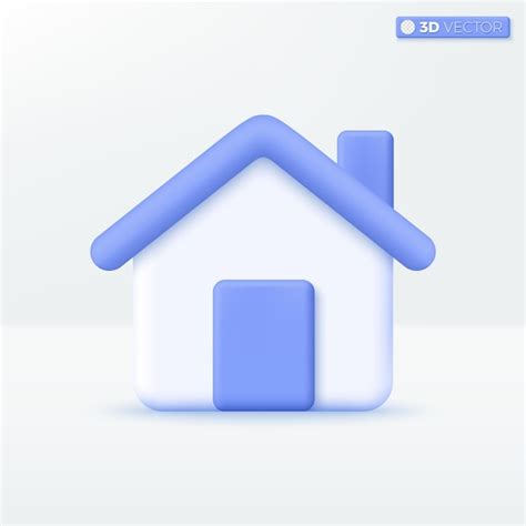 Premium Vector House Icon Symbols Trendy Smart Home Real Estate Loan