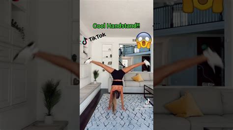 Cool Flexibility Tricks In Handstand Lexi Rivera Tiktok Youtube