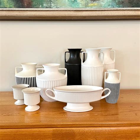 Hornsea Pottery Vases, Design Classic 'doric' & 'white Wedding ...