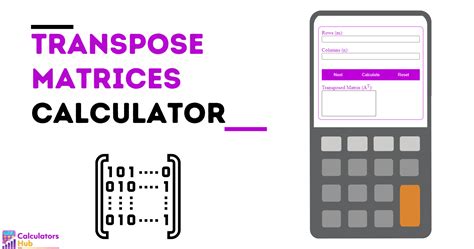 Transpose Matrices Calculator Online