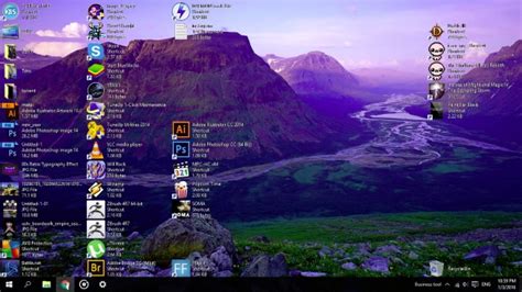 How Do You Restore or Change the Default Appearance of the Text for Windows 10 Desktop Icons?