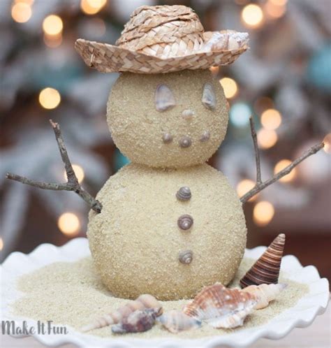 The Cutest Beach Snowman | Sand & Stone | DIY or Shop