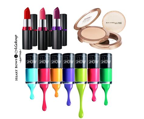 Best Maybelline Products Top 10 Heart Bows And Makeup