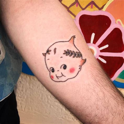 Tatuaje Punto A Punto De Kewpie Kewpie Tattoo Baby Tattoos Tattoos