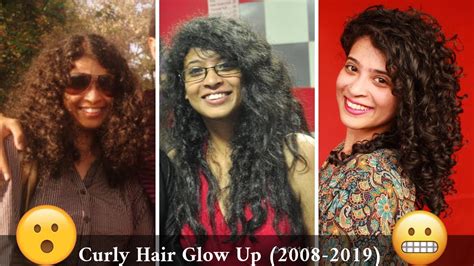 Curly Hair Journey With Pictures 2008 2019 Before And After Curly Girl Method Youtube