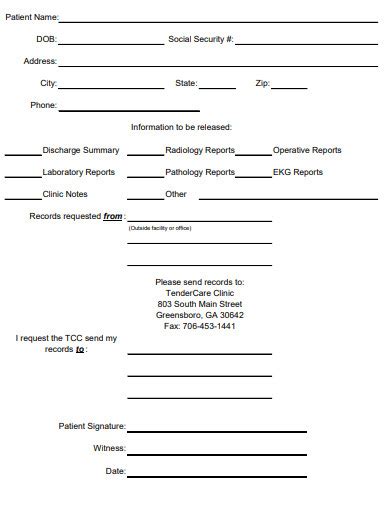 Discharge Summary Report 10 Examples Format Pdf