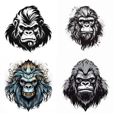 Gorilla Tattoo Designs Gorilla Tattoo Ideas Gorilla Tattoo Flash Tattoo