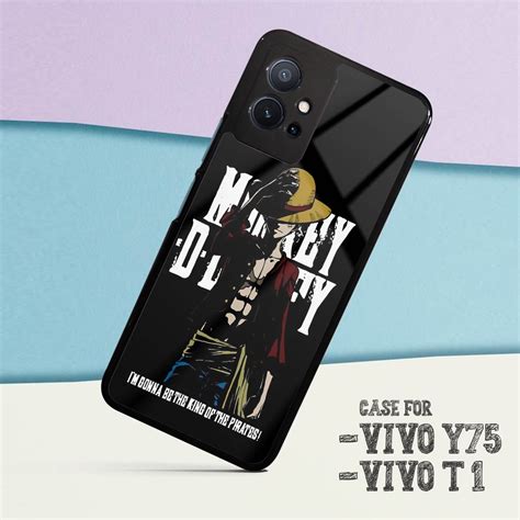 Jual Case Vivo Y75 T1 5G Casing Hp Motif ONE PIECE OP Hardcase 2D