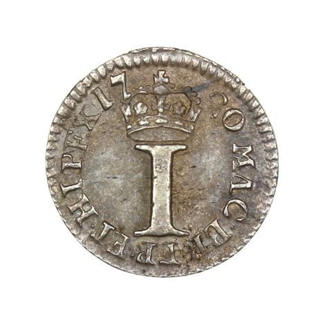 George I Ad Silver Penny Ad Maundy Coinage Silbury