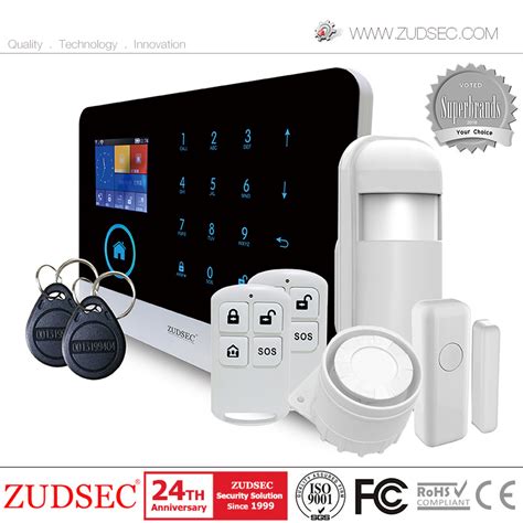 Wifi House 2g 4g Gsm Smart Life Wireless Intruder Burglar Home Security Alarm System With App