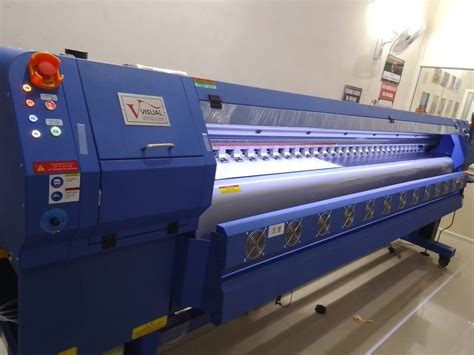 Digital Printer Allwin Konica 512i Solvent Flex Printing Machine At